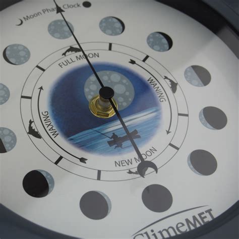 CM4610 Night Fishing Moon Phase Clock - ClimeMET