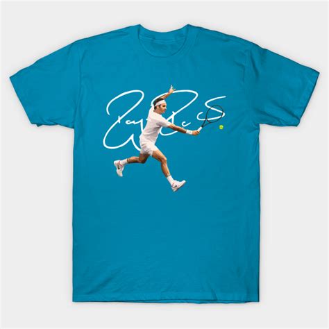 Roger Federer Autograph - Roger Federer - T-Shirt | TeePublic