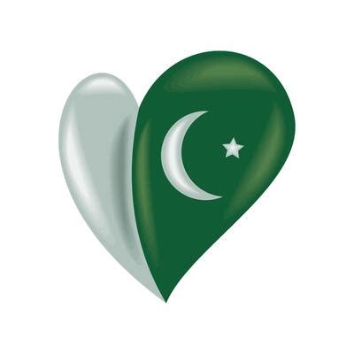 Pakistan Flag Logo Vector Art, Icons, and Graphics for Free Download