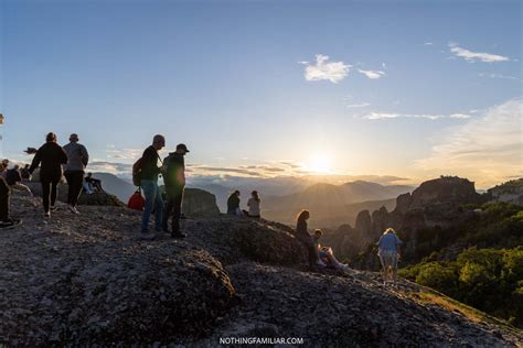 Why You Can't Miss THIS Meteora Sunset Spot in Greece!