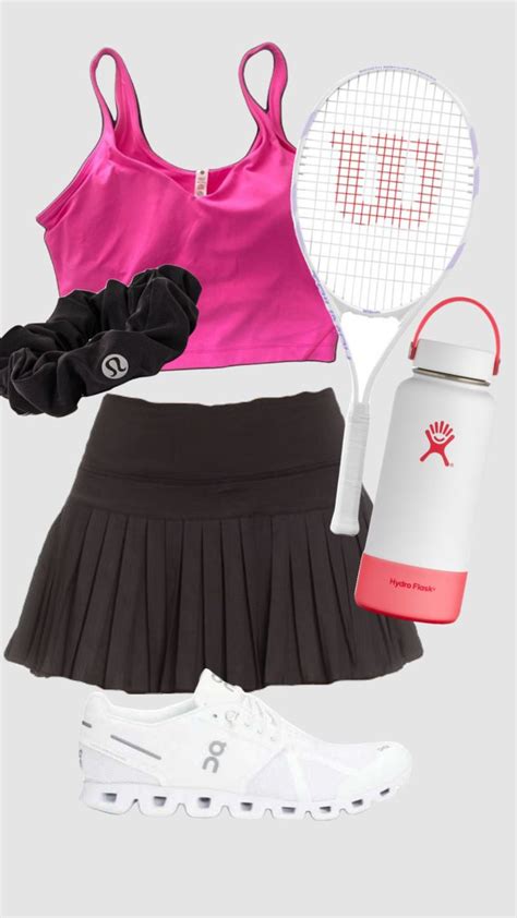 #tennisoutfit in 2023 | Tennis clothes, Hydroflask