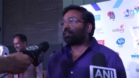 Vijay Sethupathi attends Indian film festival 2023 in Goa Cinema is a beautiful language merry ...