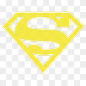 Superman Logo Yellow Transparent, HD Png Download - vhv