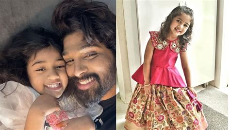 Allu Arjun gets the 'sweetest welcome' from daughter Arha - Pedfire