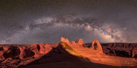 Arches National Park – Delicate Arch Milky Way (340A6) – MishMoments