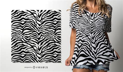 Zebra Skin Pattern Vector Download