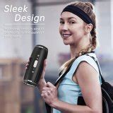Bluetooth 5.0 Speaker, Stereo Sound, 24H Playtime, Outdoor Portable Wireless Speaker for iPhone ...