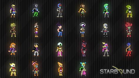 Starbound Multi Race Wallpaper by adejesus123 on DeviantArt