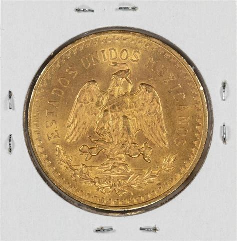 Lot - 1921 Mexico 50 Pesos Gold Coin