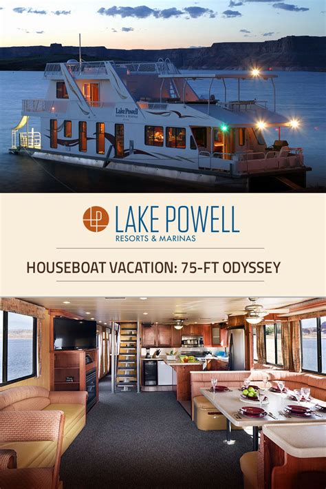 Odyssey Luxury Houseboat Rental | Lake Powell Resorts & Marinas | Wahweap Marina AZ