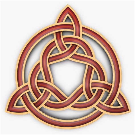 Triquetra celtic knot 3D - TurboSquid 1239515