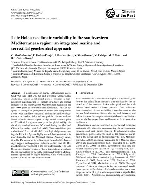 (PDF) Timing and intensity of humid interglacial and interstadial periods from the Eemian in the ...