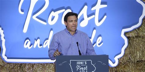 Ron DeSantis Channels Wartime Winston Churchill in Iowa Speech ...