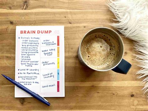 How To Do A Brain Dump | Simple Purposeful Living