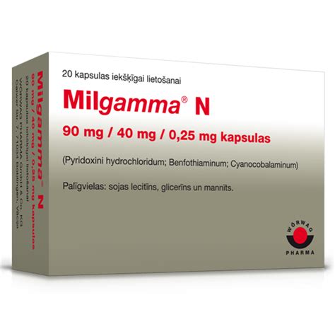 Milgamma ® N kapsulas - Wörwag Pharma