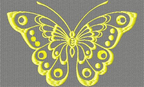 papillon 1 | Broderie papillon, Dessin papillon, Broderie machine gratuite