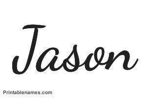 Jason The Name - ClipArt Best