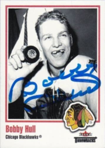 Bobby Hull Autographs and Memorabilia | Sports, Hockey