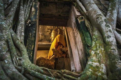 Samut Songkhram-Thailand - 23 October 2021 The Buddha statue is ...