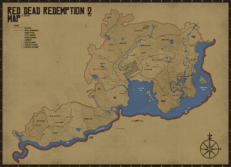 Full red dead redemption 2 interactive map - dayhon