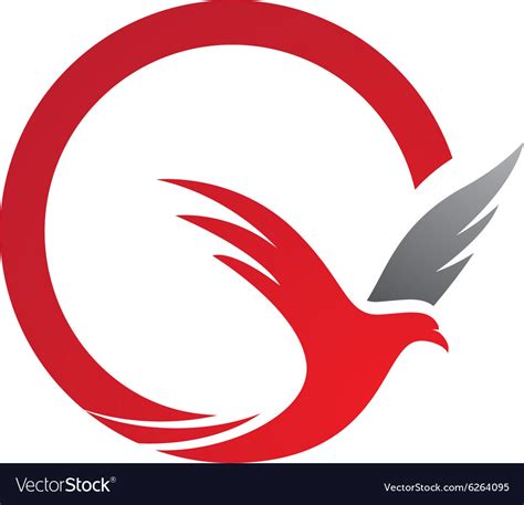 Falcon logo Royalty Free Vector Image - VectorStock