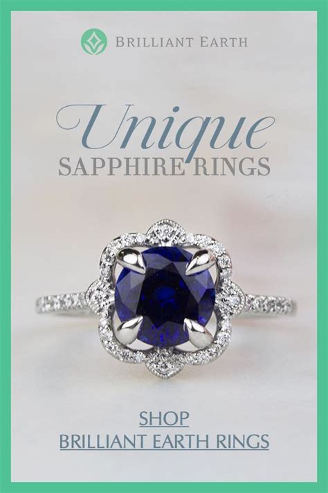 Discover Brilliant Earth's collection of sapphire engagement rings. A distinctive and vibrant ...