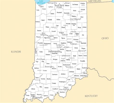 Exploring The Indiana Time Zone Map In 2023 - Map Of The Usa