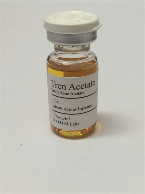 TREN ACETATE / TRENBELONE ACETATE 100mg/ml 10ml Vial ROHM Labs - 24hrpharmaUSA.com