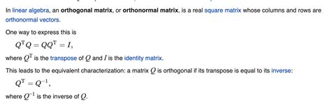 Random orthogonal matrix - Mathematica Stack Exchange