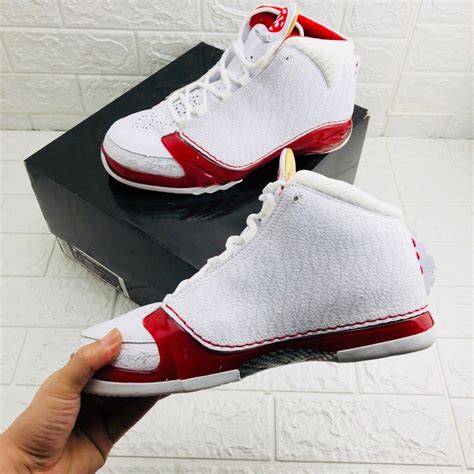 Authentic Air Jordan 23 White Red Jordan 23 Men