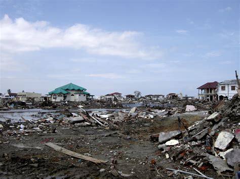 Free picture: wealthy, area, Aceh, completely, destroyed, tsunami, flooding