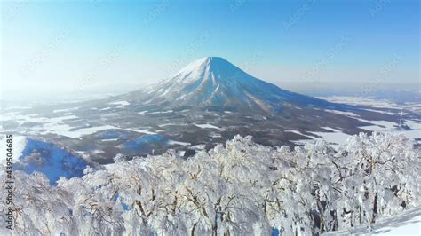 Japan Mount Fuji In Winter Stock Photo | Adobe Stock