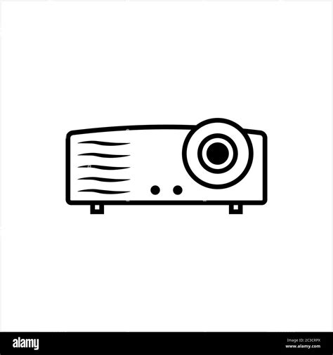 Projector Icon, Projector Vector Art Illustration Stock Vector Image & Art - Alamy