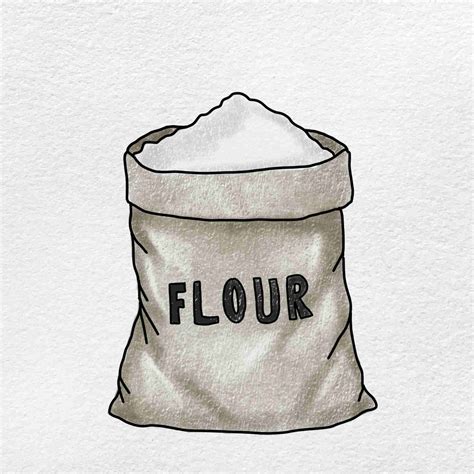 How to Draw Flour - HelloArtsy