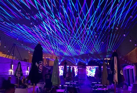 A rooftop bar in Wicker Park is introducing its own laser light show