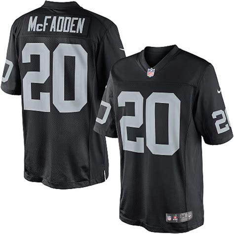 Nike Darren McFadden Oakland Raiders Black Team Color Limited Jersey