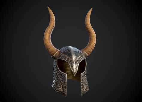 ArtStation - Helm of Yngol (Skyrim Fan Art)