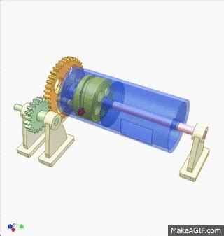 Converting rotation to rotary and linear reciprocating motion 3 on Make ...