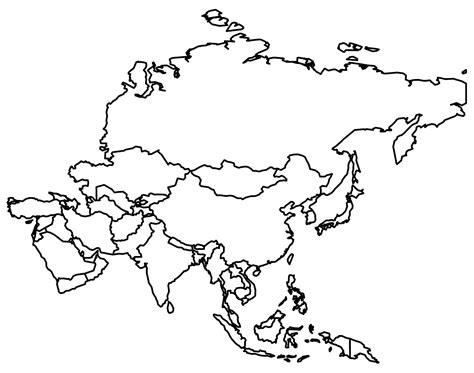 Asia Outline Map Full Size Gifex - vrogue.co