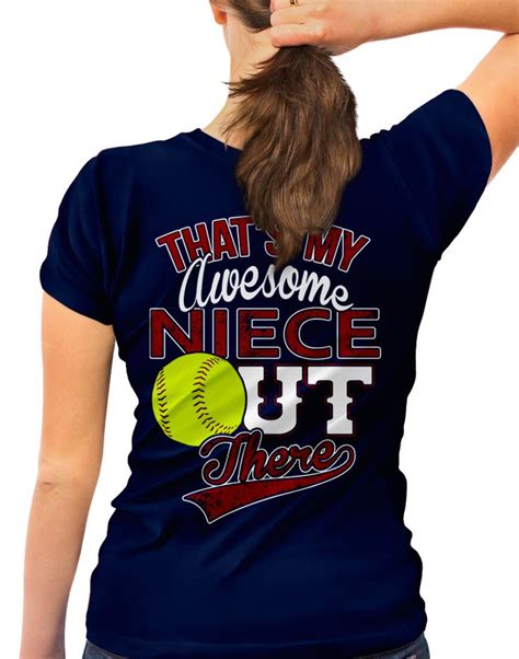 Pick your favorite style: Are you proud of your softball playing Niece? Now you can show it with ...