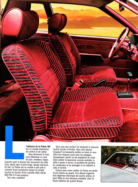 1983 Nissan Pulsar NX Interior (Canada) | Alden Jewell | Flickr