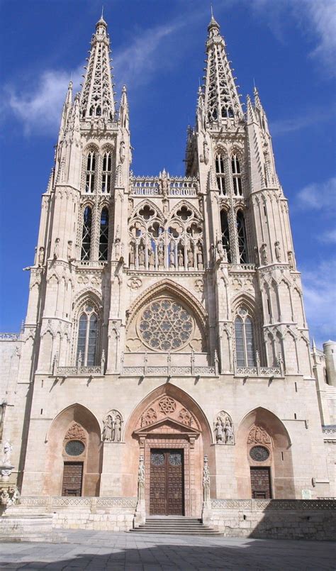 SPANISH IMPRESSIONS: Burgos Cathedral | Fachadas de iglesias, Catedral, Burgos