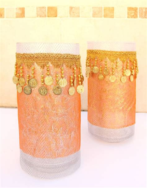 Moroccan Style Candle Vase Centerpiece - creative jewish mom