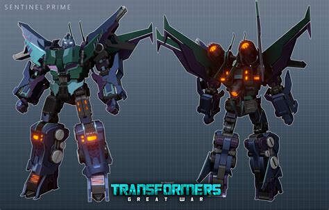 GLARSON TRAWERT - [TRANSFORMERS:GREAT WAR] SENTINEL PRIME [TF3D]