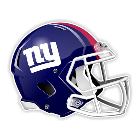 New York Giants Football Helmet Precision Cut Decal / Sticker