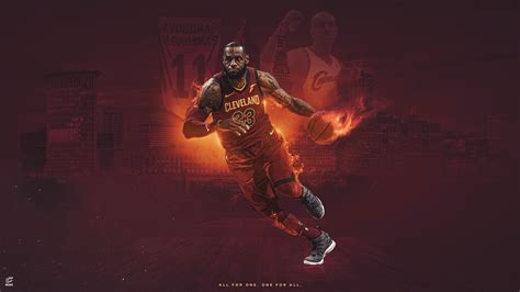 Cleveland Cavaliers LeBron James Wallpapers - Wallpaper Cave