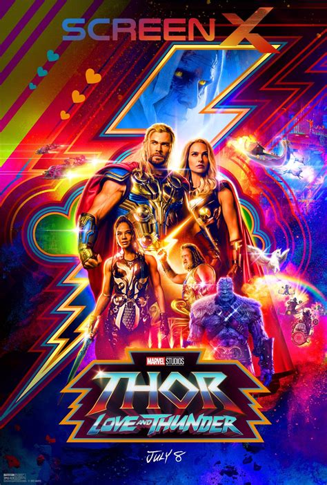 ‘Thor: Love and Thunder’ Dolby Cinema, IMAX, & ScreenX Movie Posters Released - Disney Plus Informer