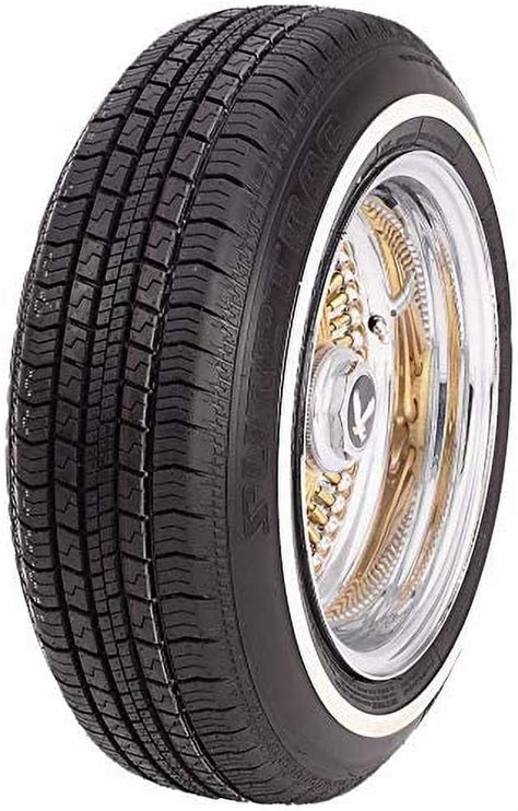 Suretrac White Wall Tire Power Touring 175/75R14 86S - Walmart.com