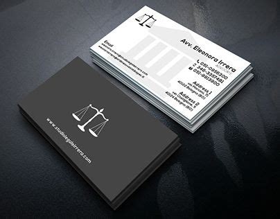 lawyer business card design | Lawyer business card, Business card ...