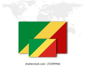 Congo Flag World Map Background Stock Illustration 272399906 | Shutterstock